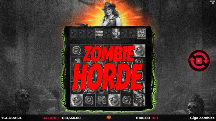 Giga Zombies - một bầy zombie trên cuộn